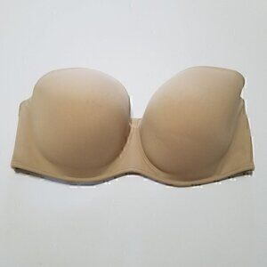 Cacique Strapless Bra Size 44DD